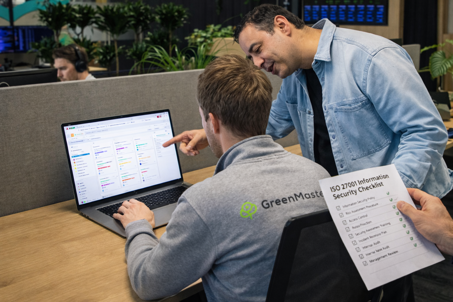 GreenMaster ISO27001 certificering